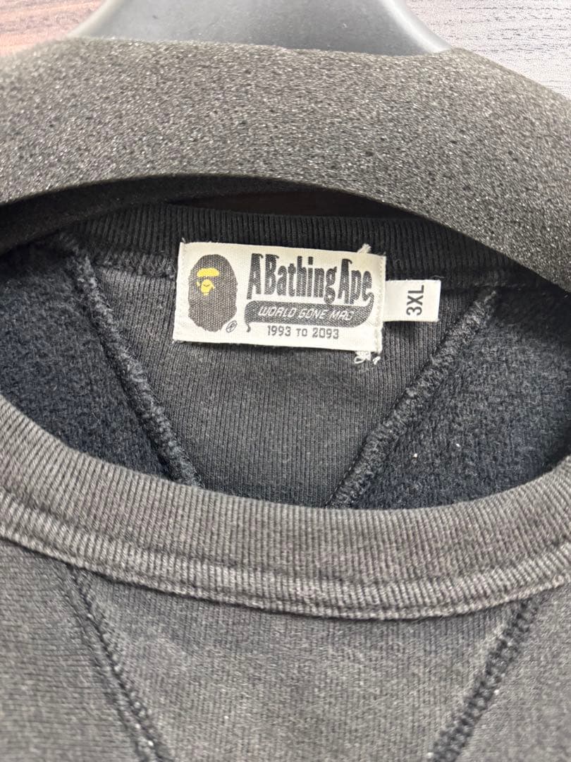 A Bathing Ape トレーナー 3XL グレー フェード