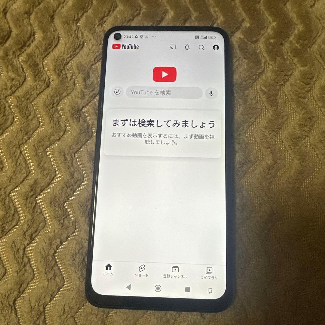 美品Redmi note 9T 64GB シムフリー