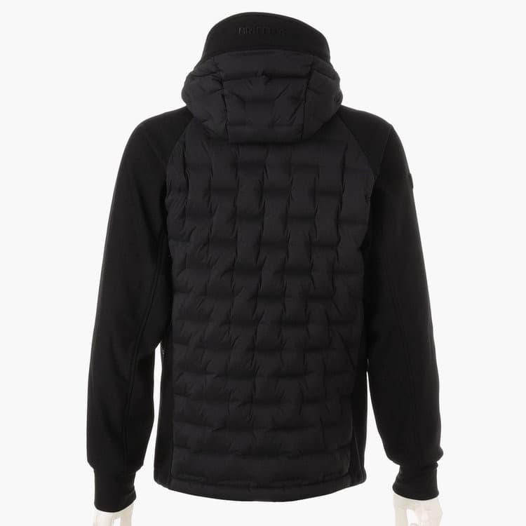 BRIEFING MEN’S HYBRID DOWN PARKA BLACK