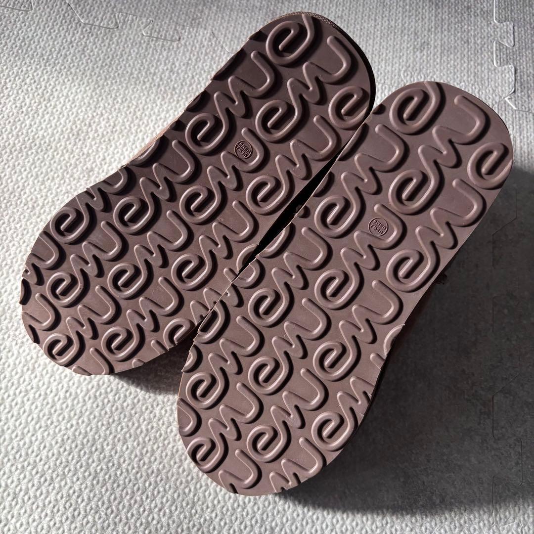 エミューemu未使用ムートンブーツ24（7）スティンガーミニMUSHROOM