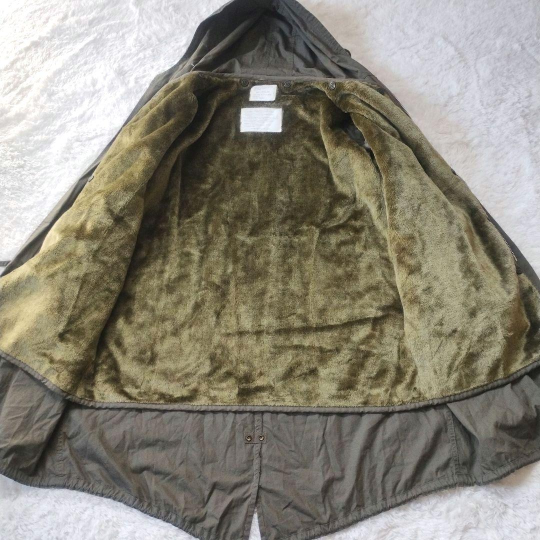 極美品✨ヒューストン　M-51　ライナー付　モッズコート　青島コート　S　カーキ