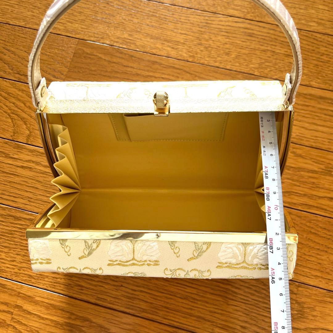 【早い者勝ち】草履バッグセット 花柄 アイボリー 美品