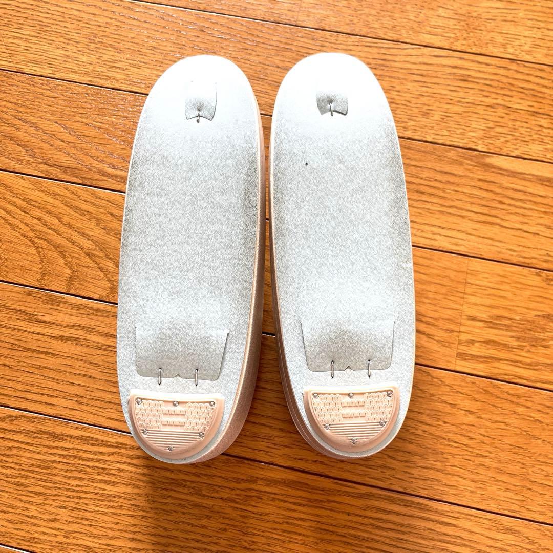 【早い者勝ち】草履バッグセット 花柄 アイボリー 美品