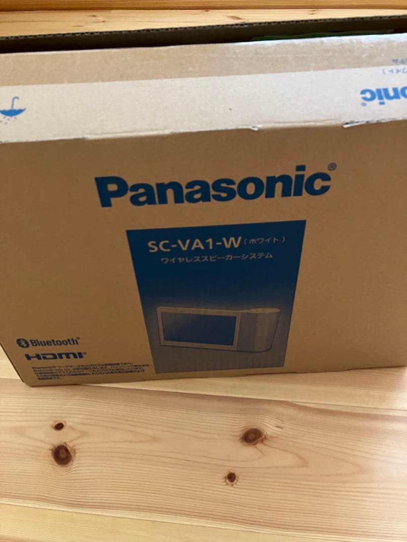 【美品】パナソニック　ワイヤレススピーカーシステム　SC-VA1-W