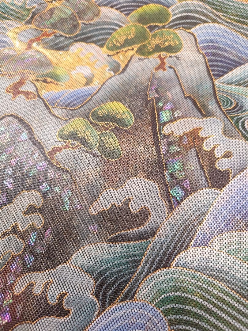 ○高級　袋帯　正絹