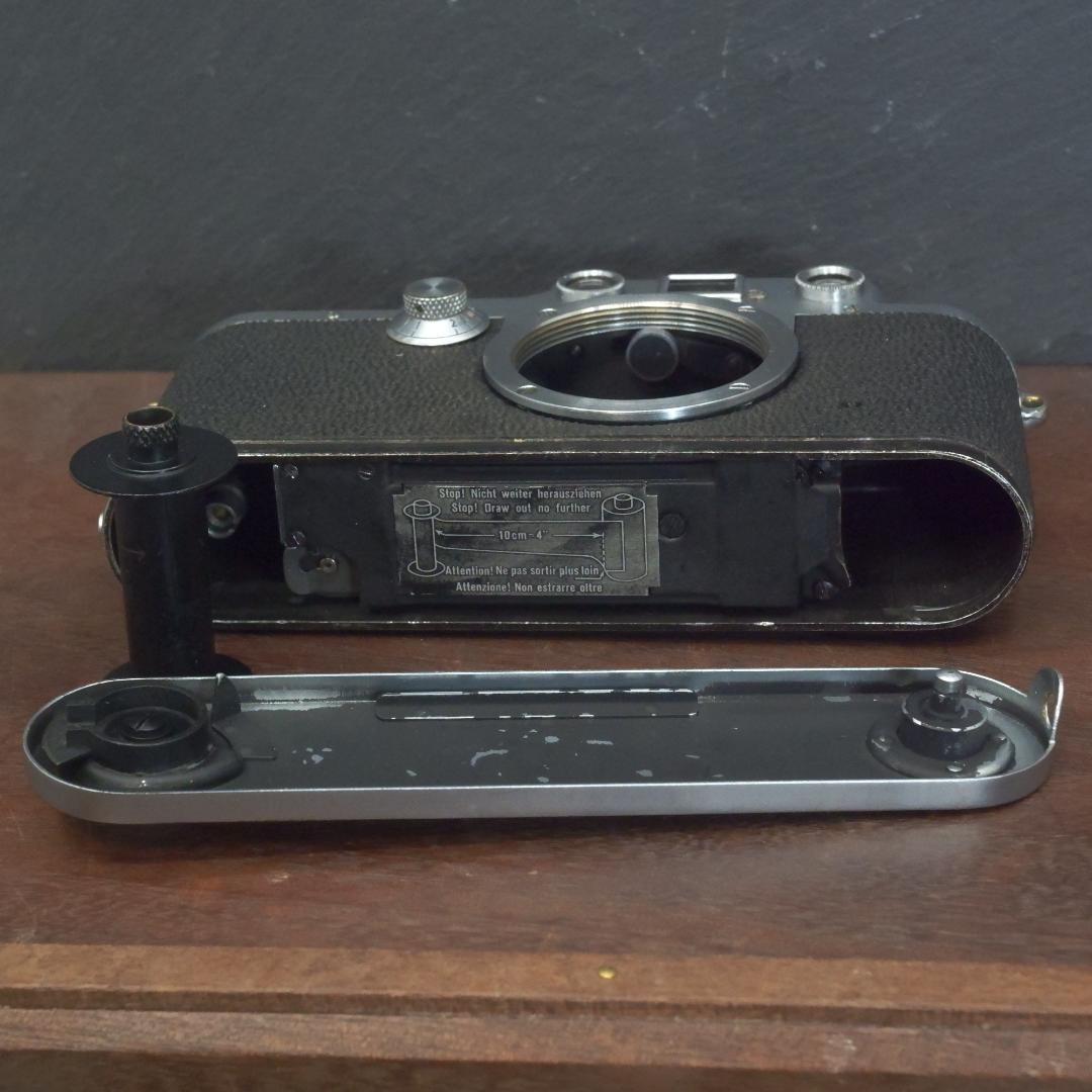 快調美品！OH済み！赤幕補修済み！ライカⅢc　レアライカ