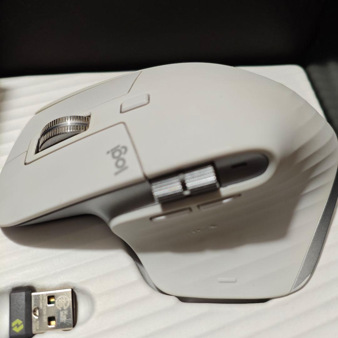 MX MASTER 3S ワイヤレスマウス ホワイト s4