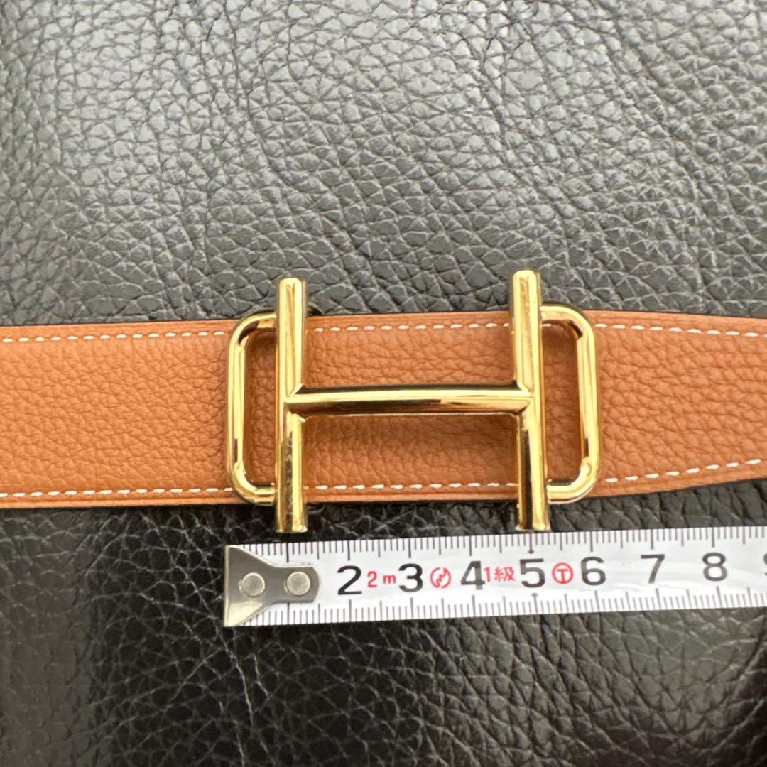 HERMES エルメス　ロワイヤル　ベルト　リバーシブル　80