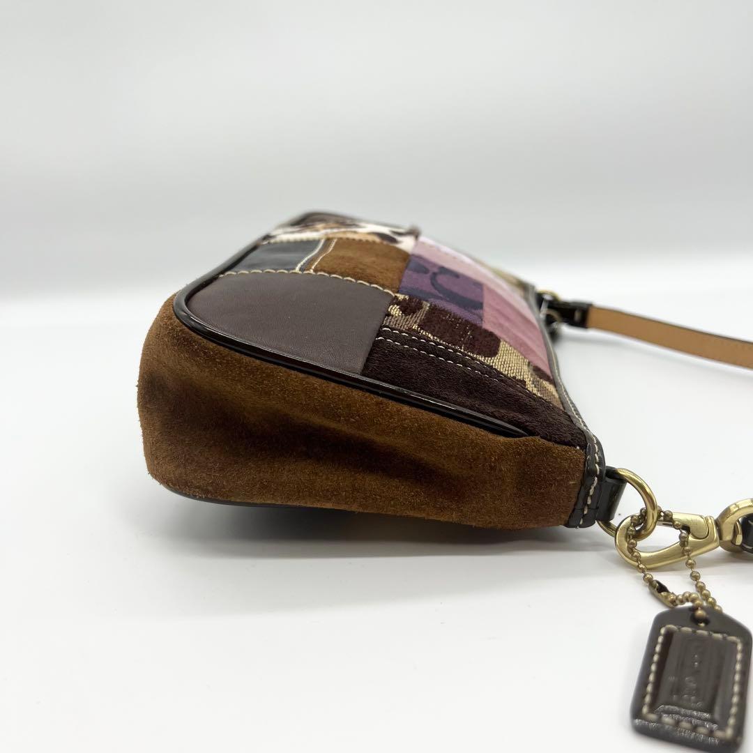 バッグ Coach 7071 Patchwork Accessory pouch y2k