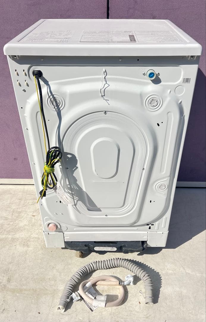 IRIS OHYAMAドラム式洗濯機 FL81R-W 2019年