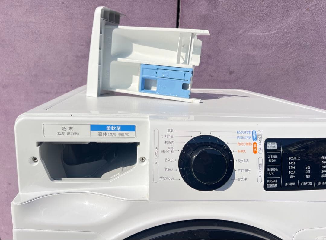 IRIS OHYAMAドラム式洗濯機 FL81R-W 2019年