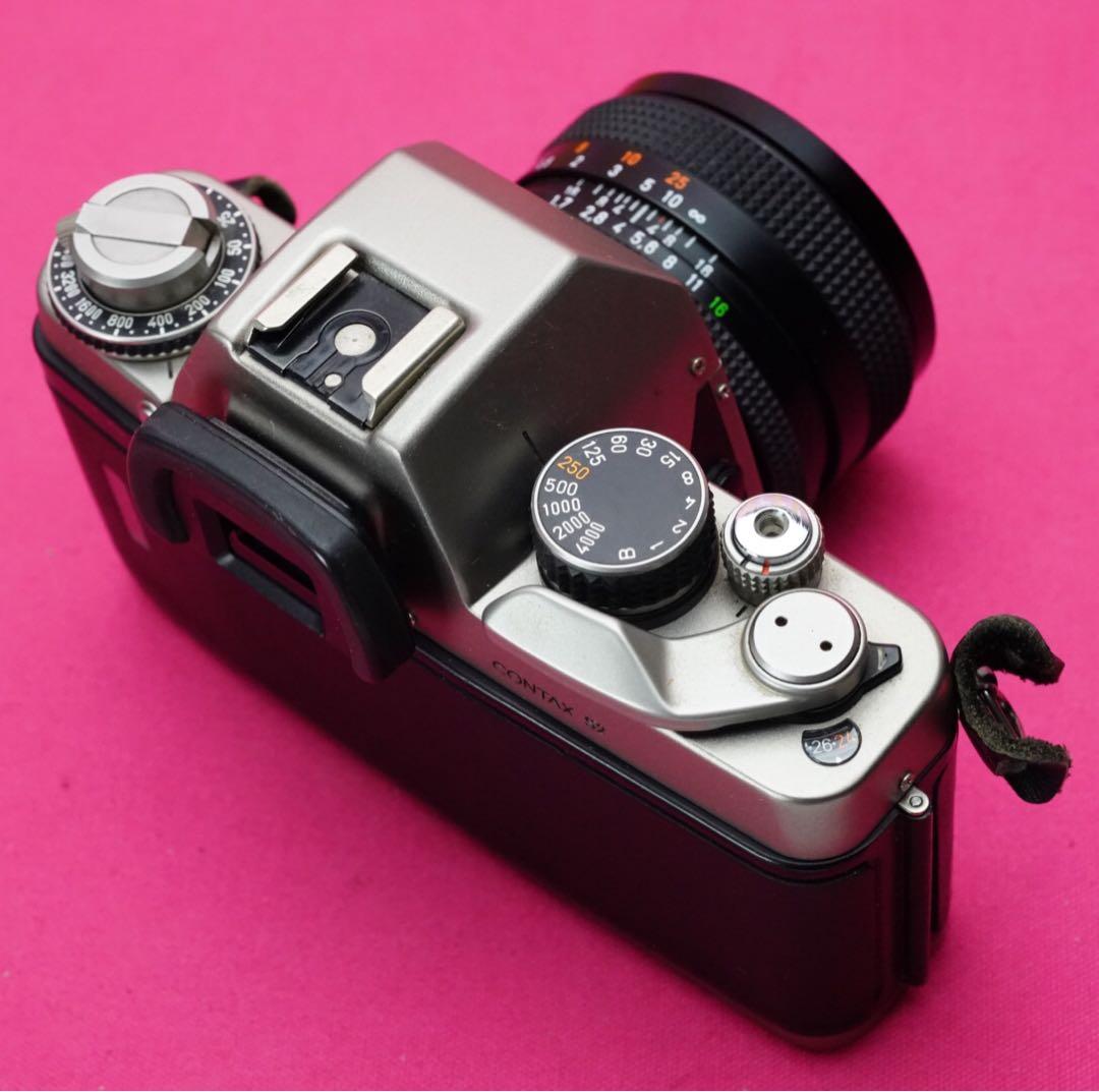 フィルムカメラ名機❤️完全機械式カメラ❤️コンタックス S2❤️プラナー50mm付き