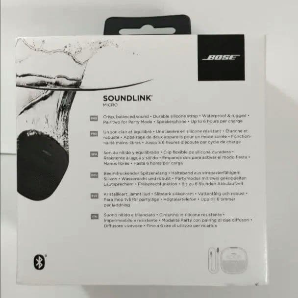 箱あり☆Bose☆Bose SoundLink Micro☆美品☆スピーカー