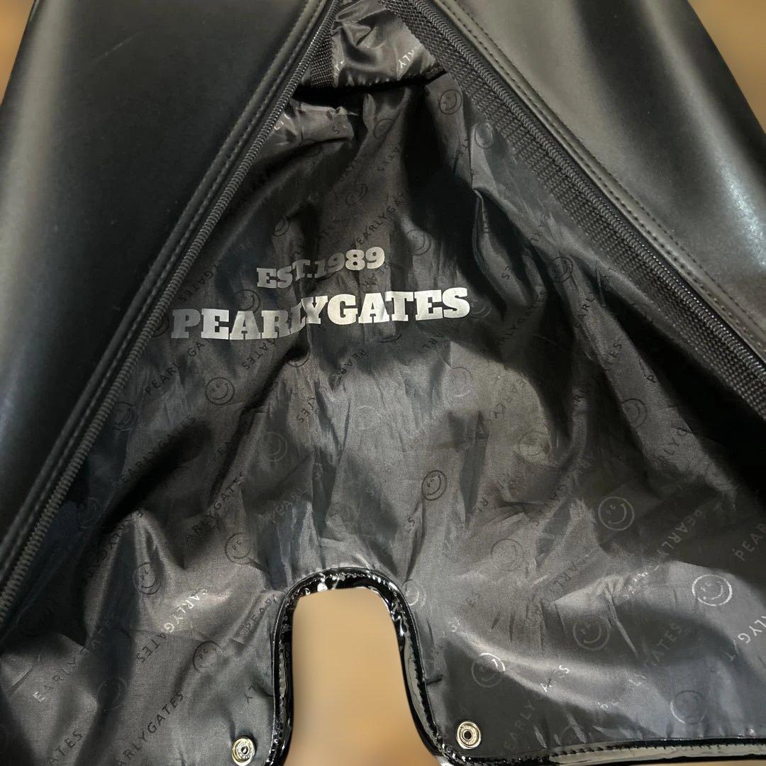 ひろなPEARLY GATES キャディバッグ ブラック