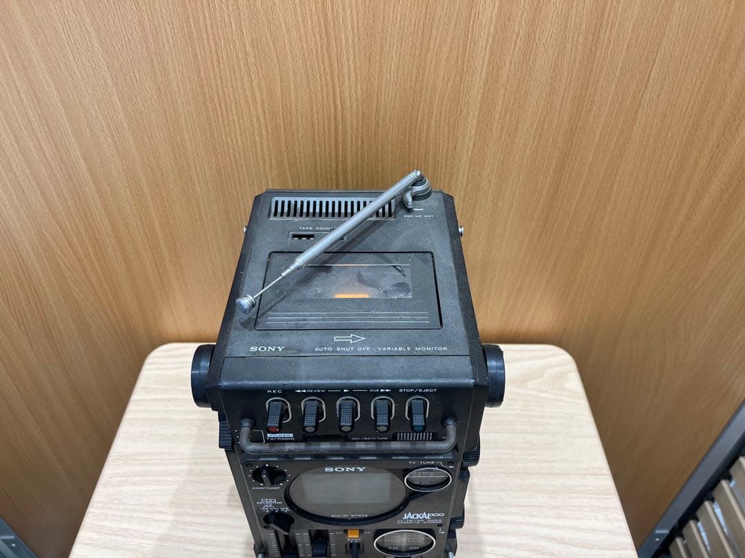 SONY JACKPOD ラジオ・カセット・テレビ機能搭載