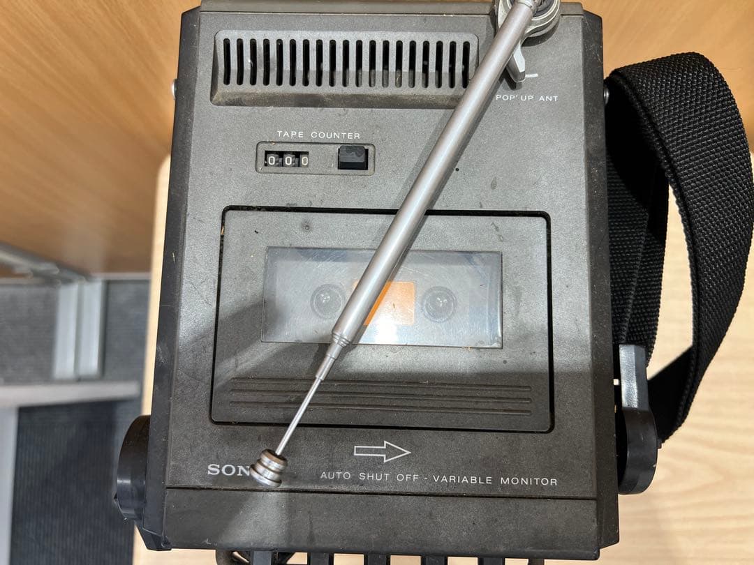 SONY JACKPOD ラジオ・カセット・テレビ機能搭載