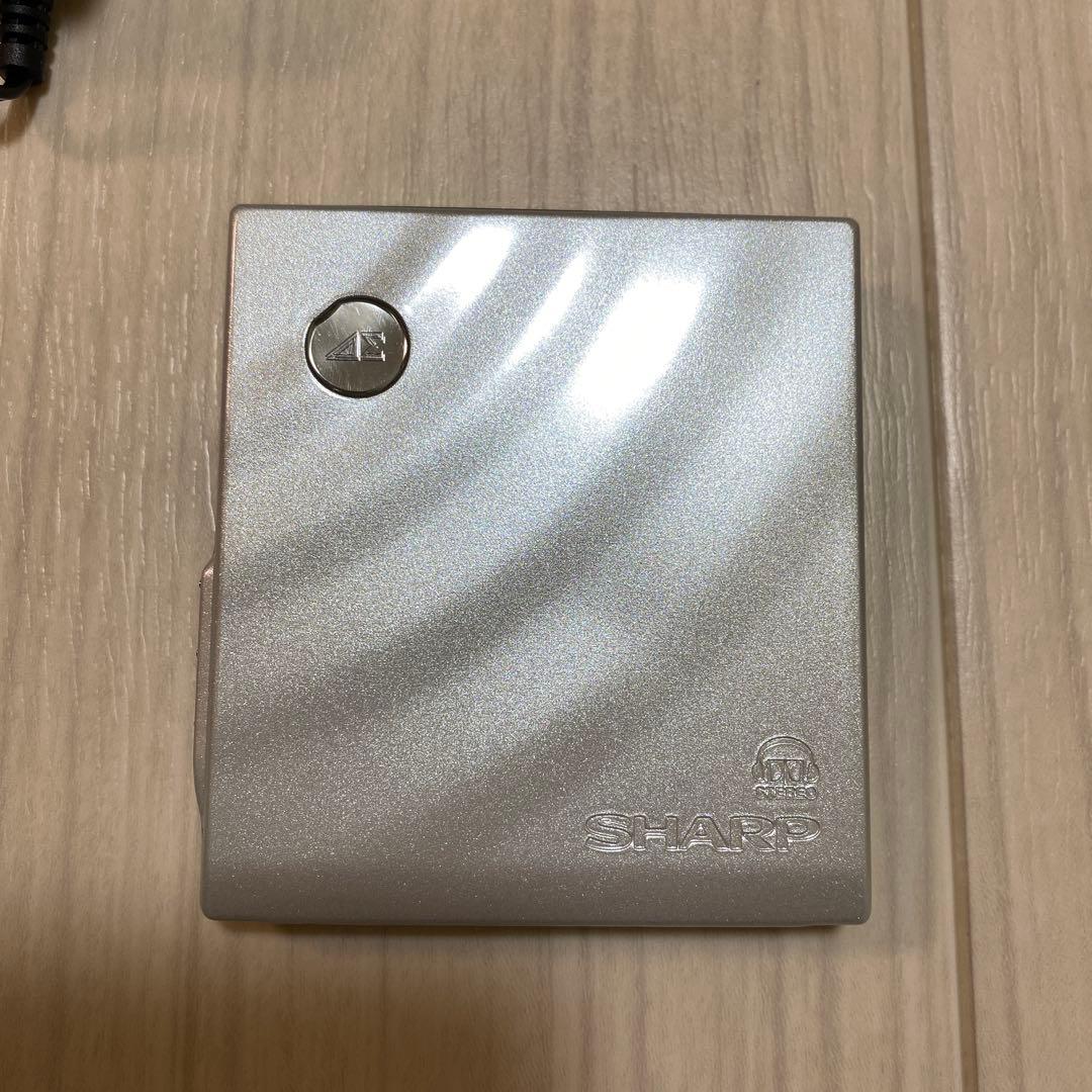 SHARP ポータブルMDプレーヤー 1-BIT MD-DS77-S ジャンク