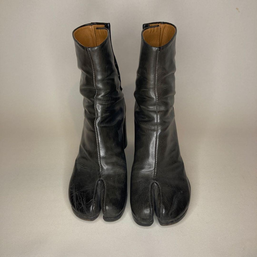 マルタンマルジェラ タビブーツ 36 ブラック ヴィンテージ　初期モデル