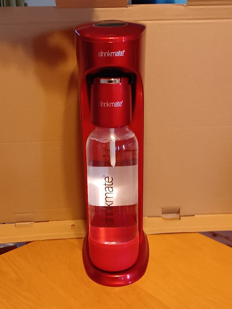 drinkmate 炭酸水メーカー レッド