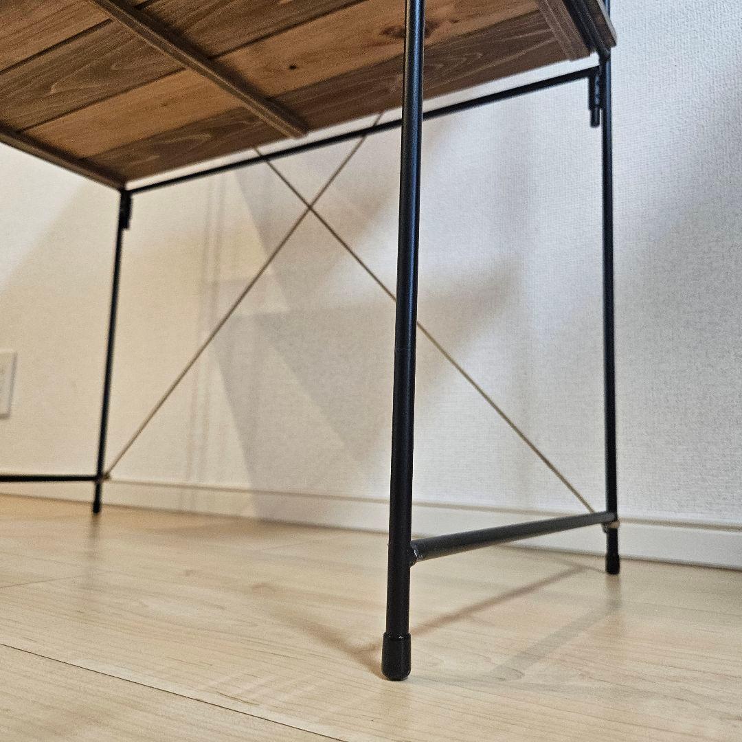 アイアン工房　キッチンテーブル+スノーピーク　マルチパーパストートバッグ　セット