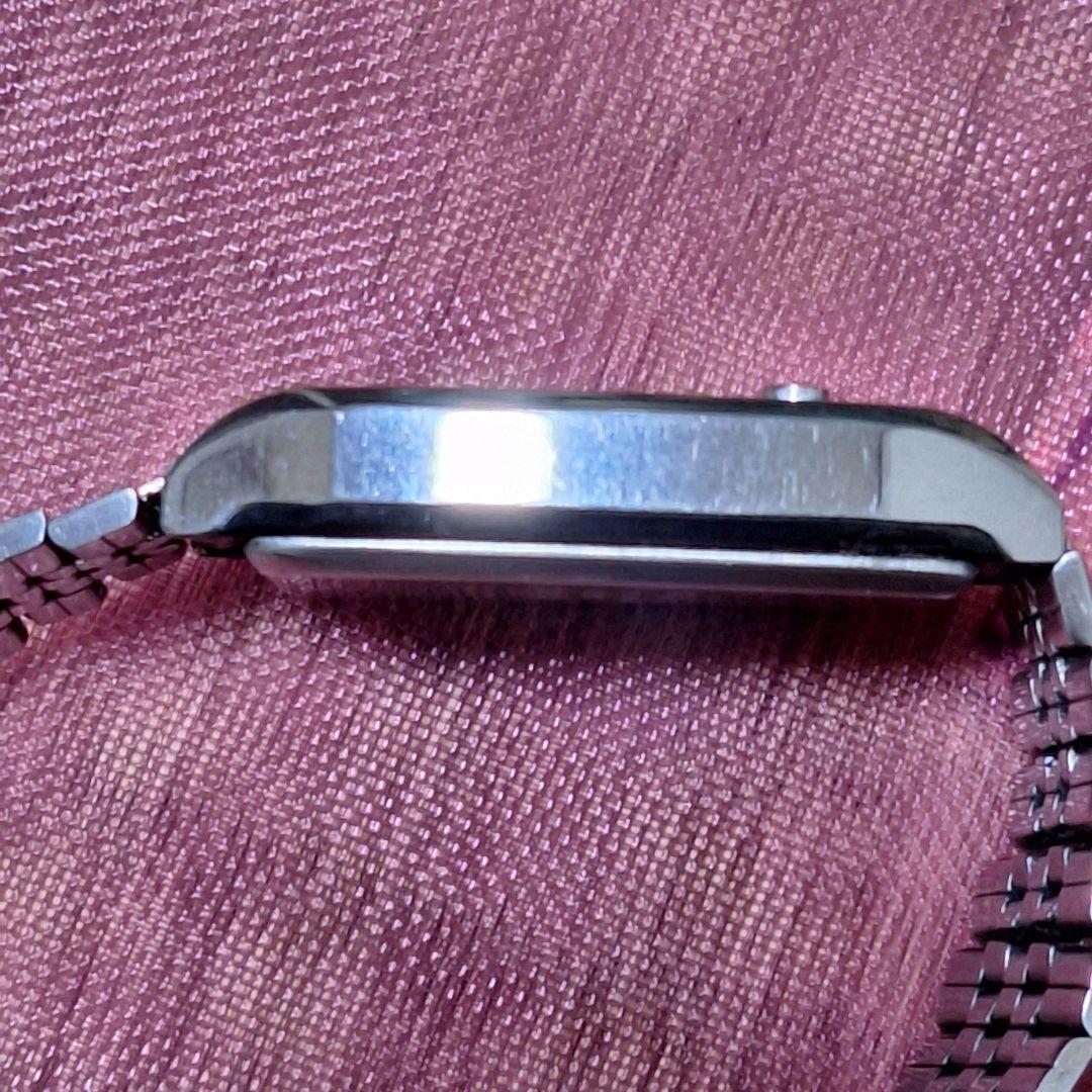 CASIO 50QS-17 デジタル腕時計 クォーツ式 シルバー