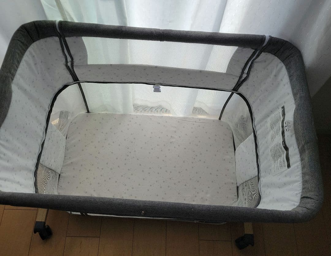 HZDMJ 添い寝 ベビーベッド 折りたたみ 蚊帳 マットレスカバー