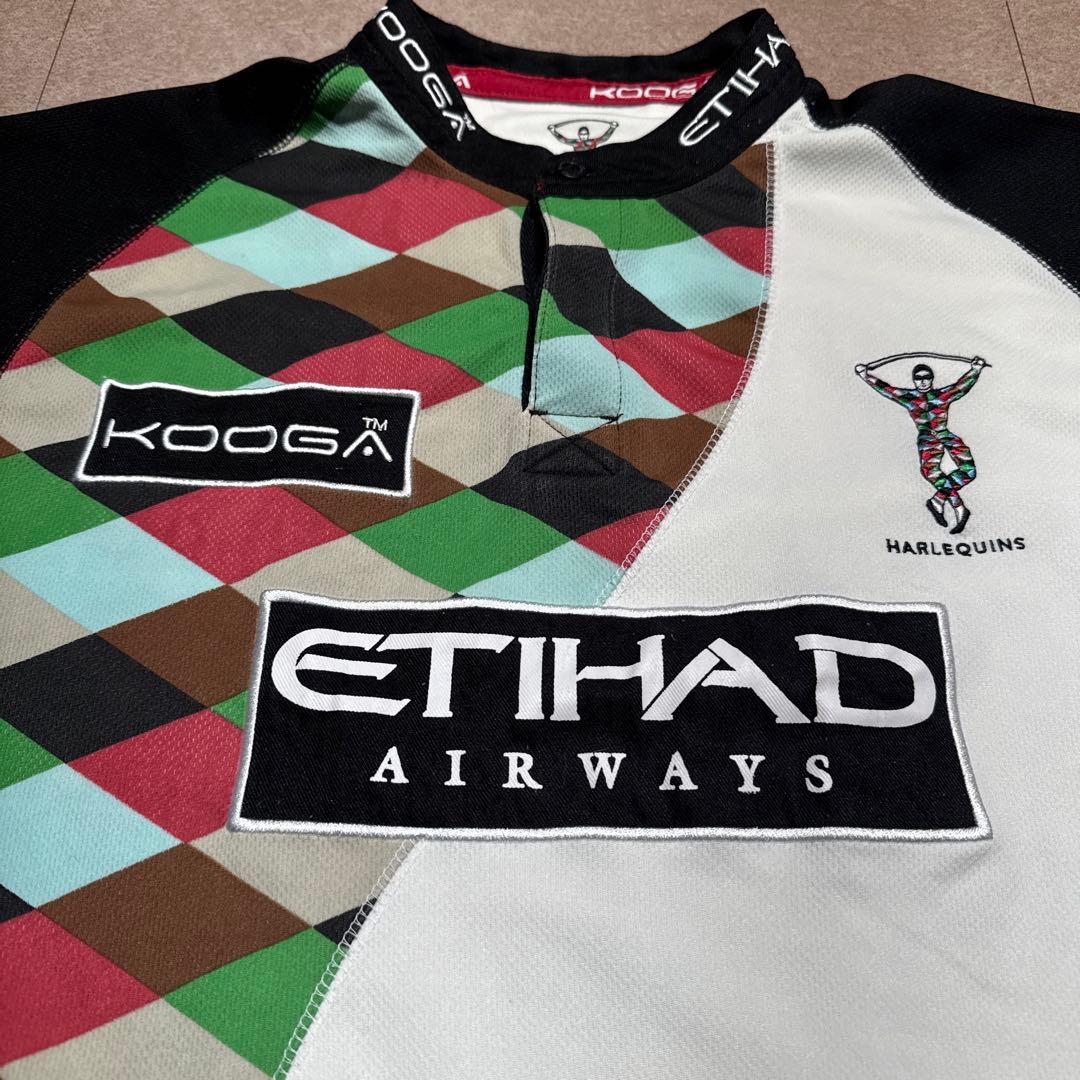 Kooga ユニフォーム　ラグビー　ハーレクインズ　イングランド　2011 M
