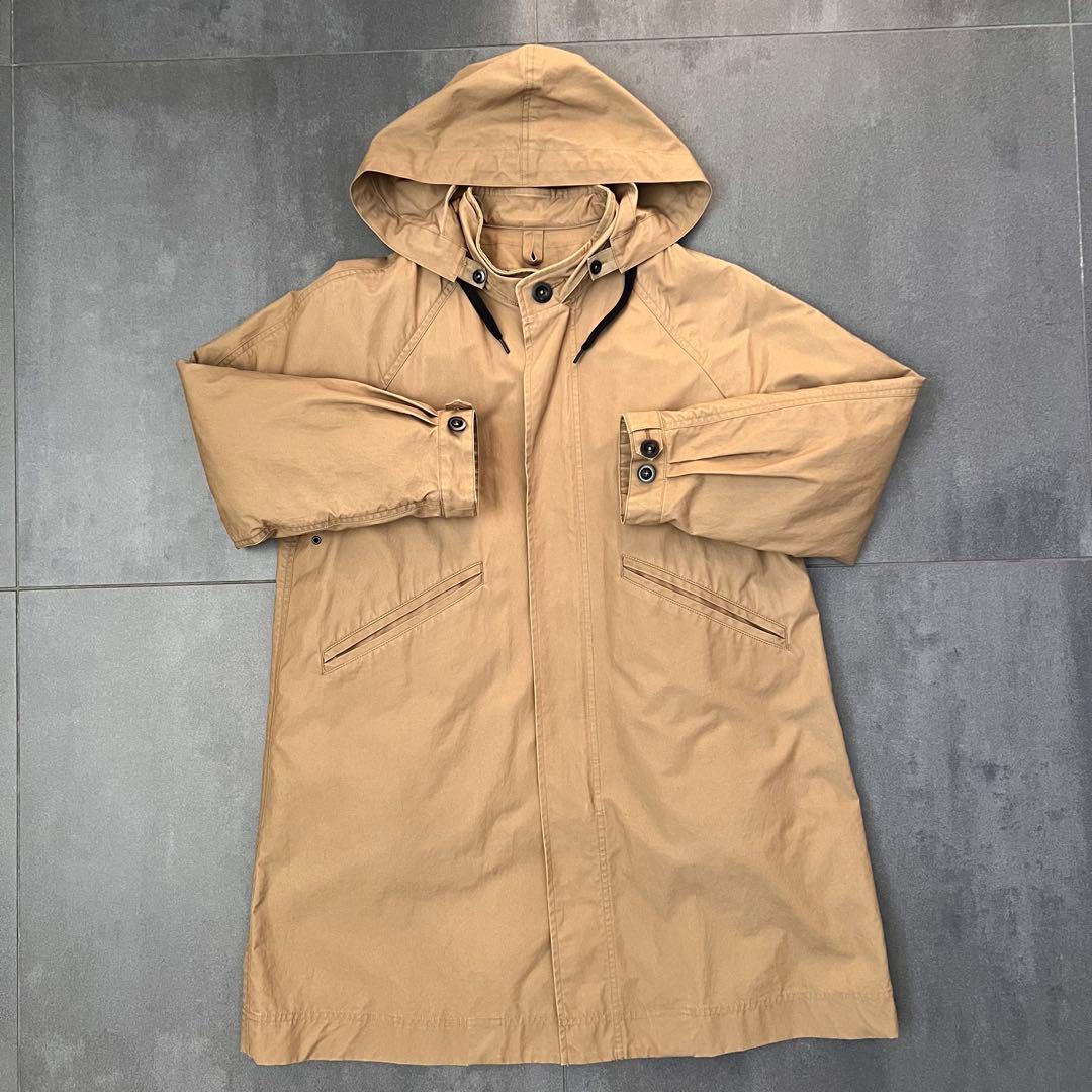 【値下げ中！】MHL. モッズコート フーディ　ダウンライナー付き　　　ベージュ