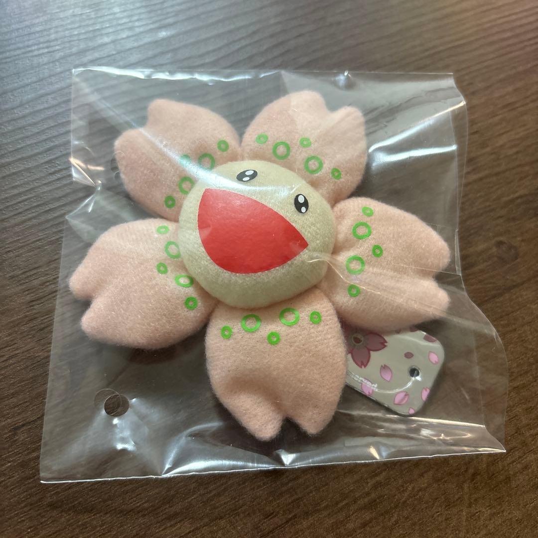 さくらのぬいぐるみキーチェーン　村上隆　カイカイキキ