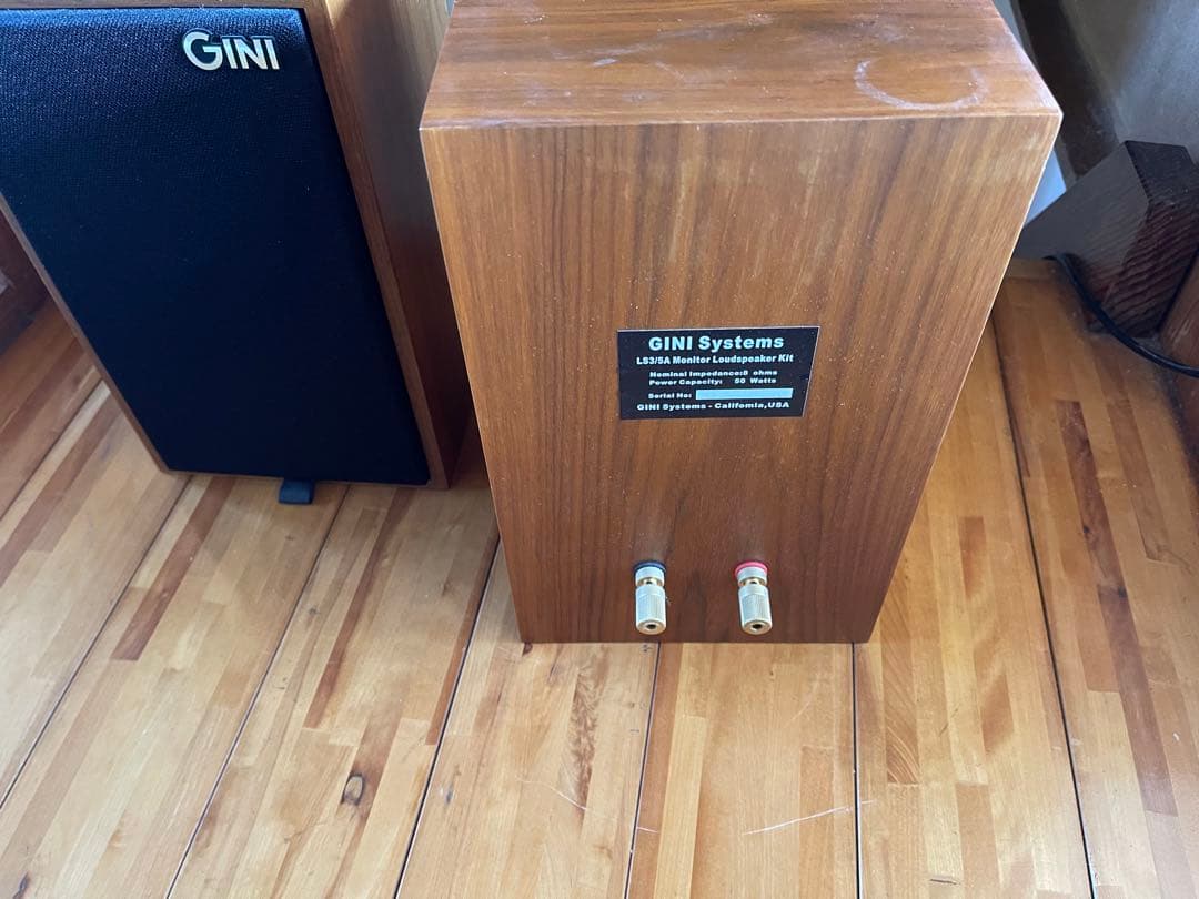 GINI Systems 2ウェイスピーカー　LS3/5aの復刻