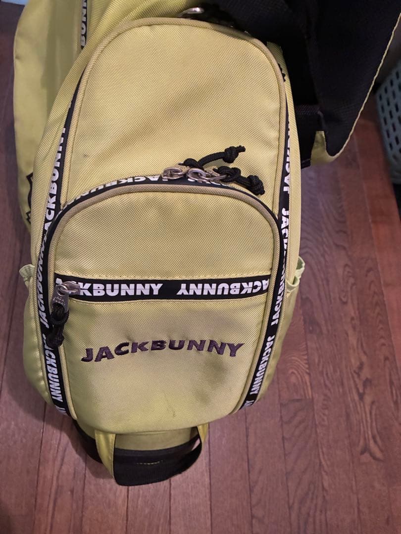 JACK BUNNY イエロー キャディバッグ