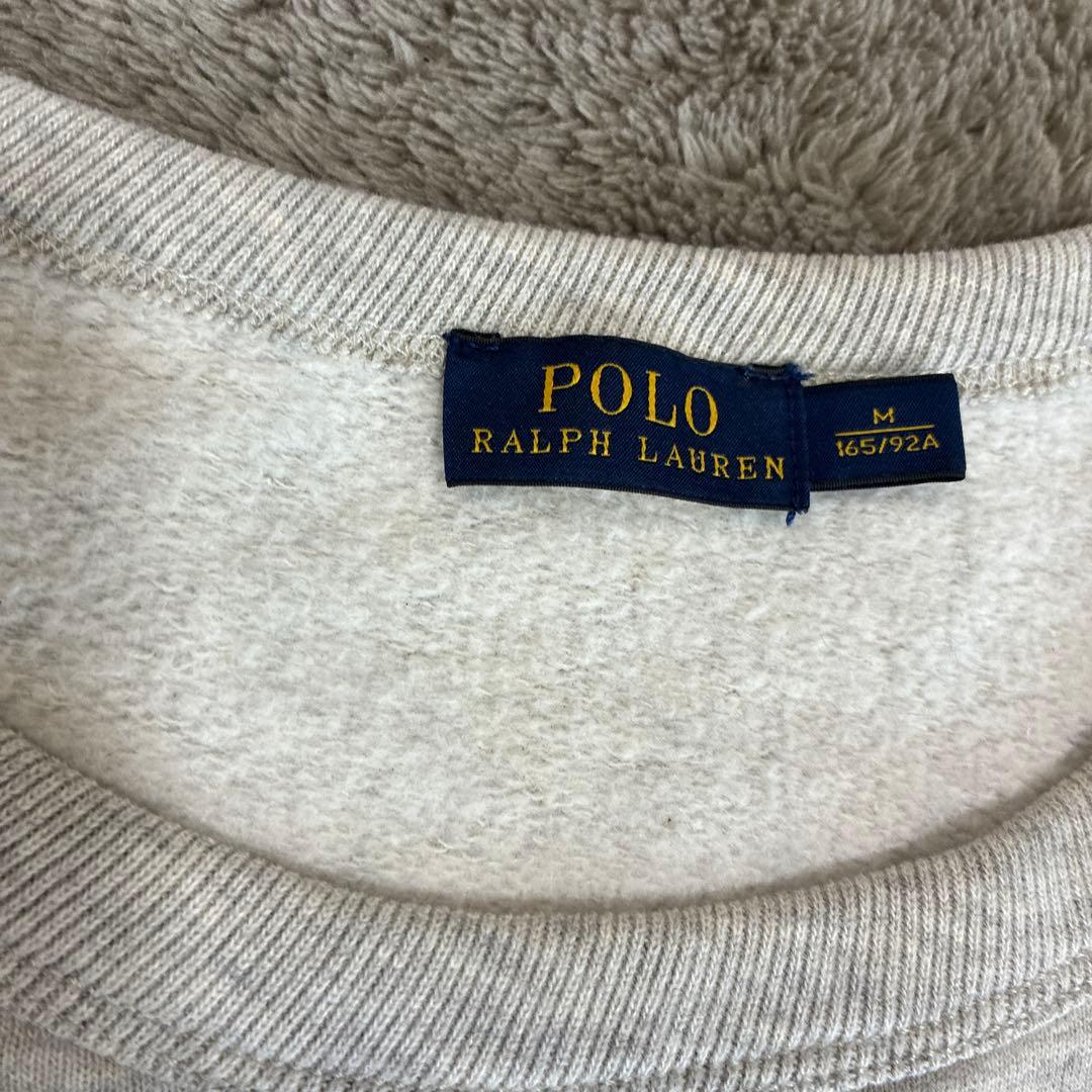 美品☆Polo Ralph Lauren グレー スウェット M