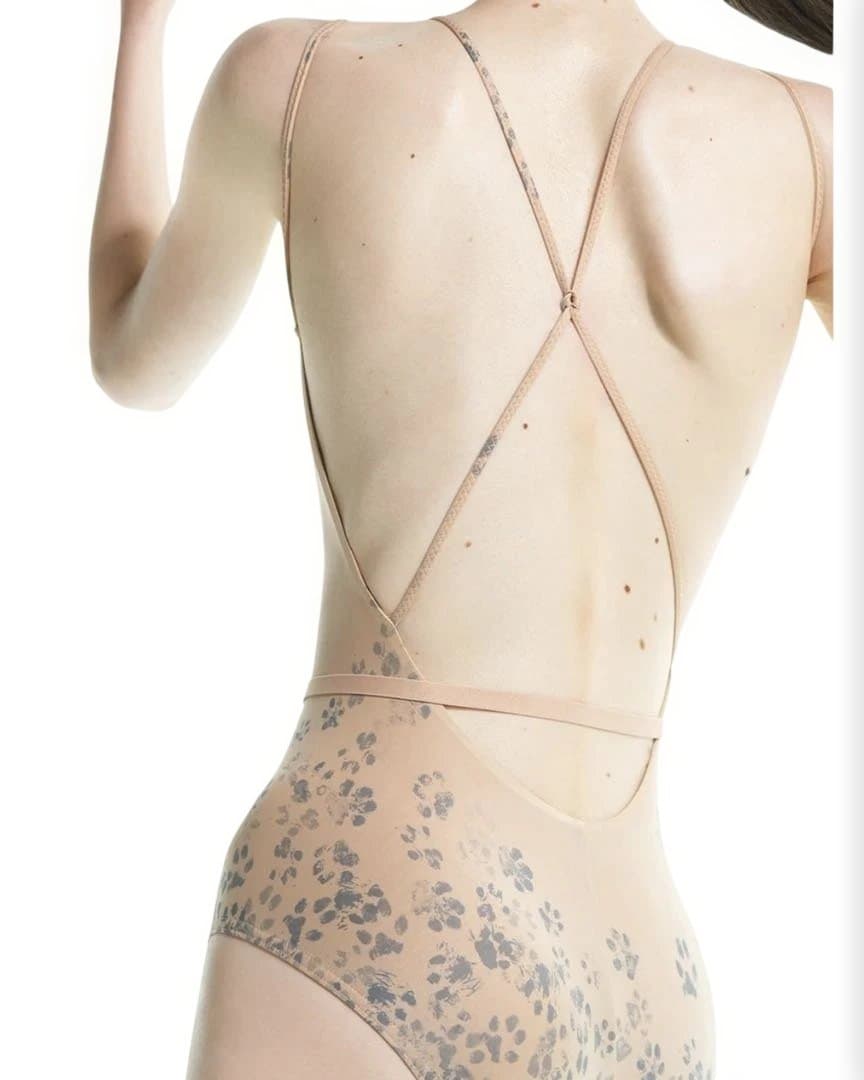 【美品】Just A Corpseレオタード CATpawprint Sサイズ