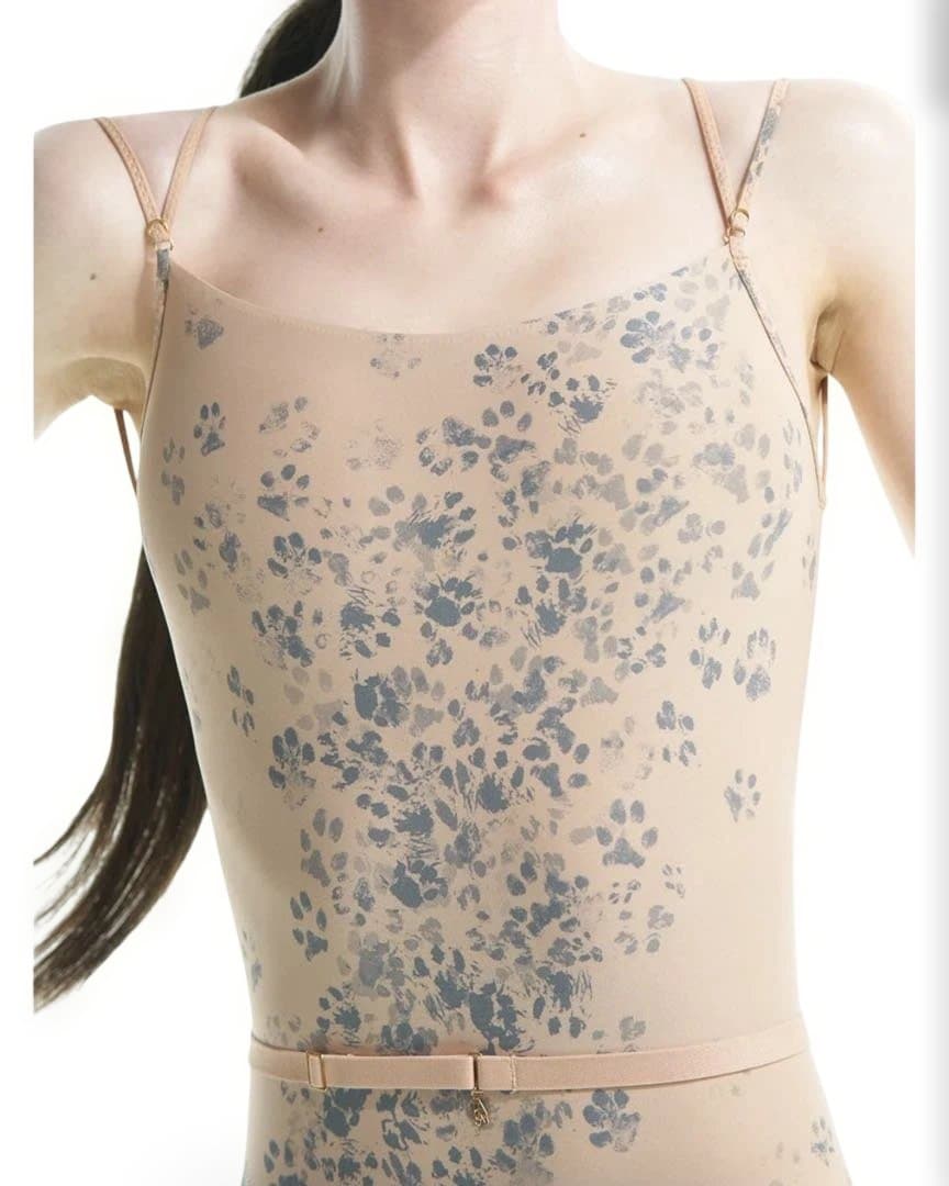 【美品】Just A Corpseレオタード CATpawprint Sサイズ