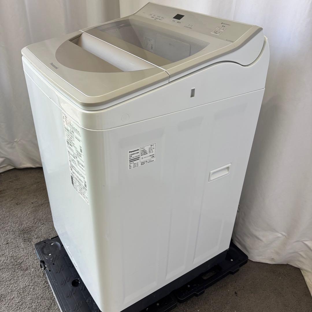 921❤️　洗濯機　パナソニック　10キロ　安い　綺麗　設置無料　大きめ　泡洗浄
