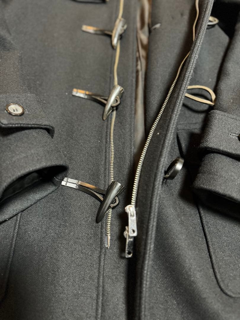 【12/21まで値下げ】UNITED TOKYO ブラックミドル丈ダッフルコート