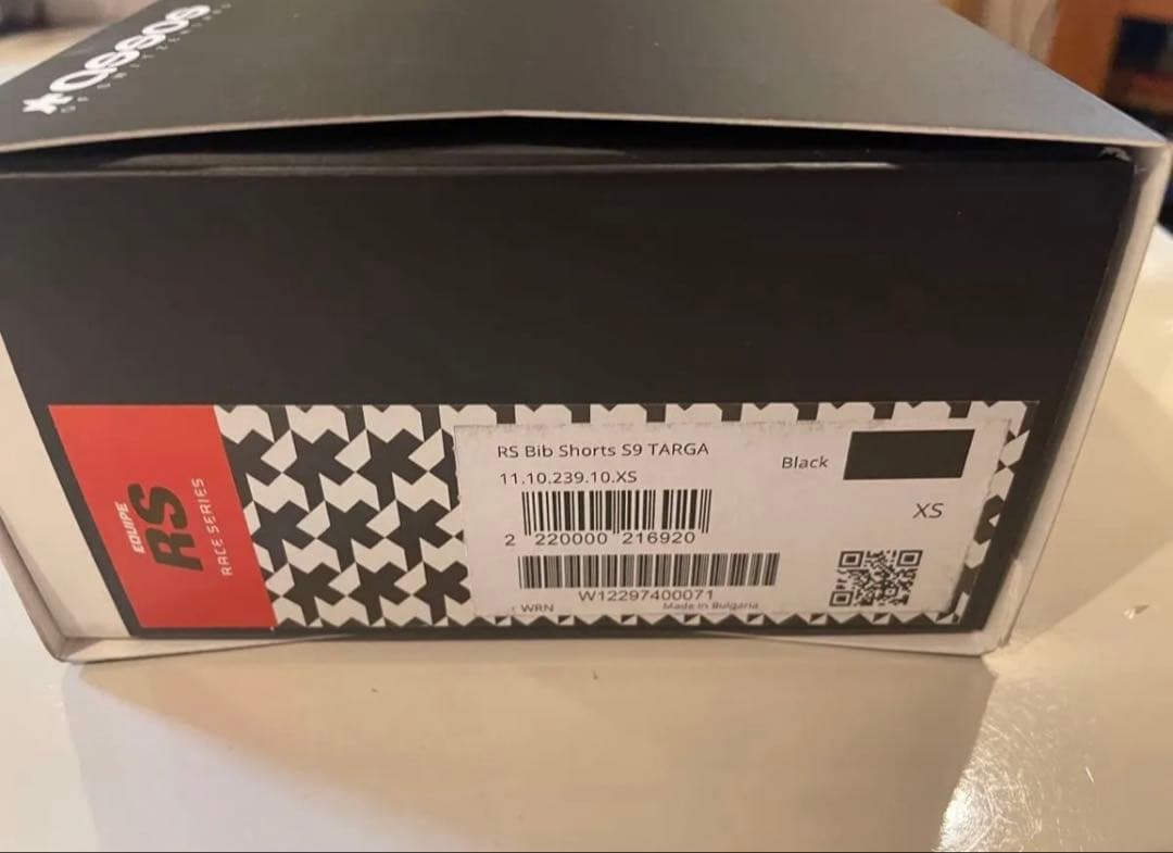 ASSOS EQUIPE RS TARGA サイズ XS
