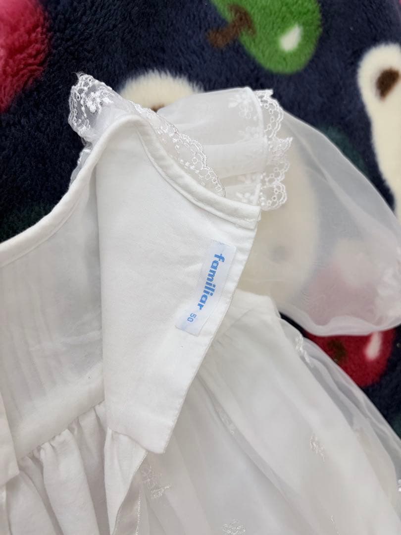familiar ベビードレス　帽子　スタイ
