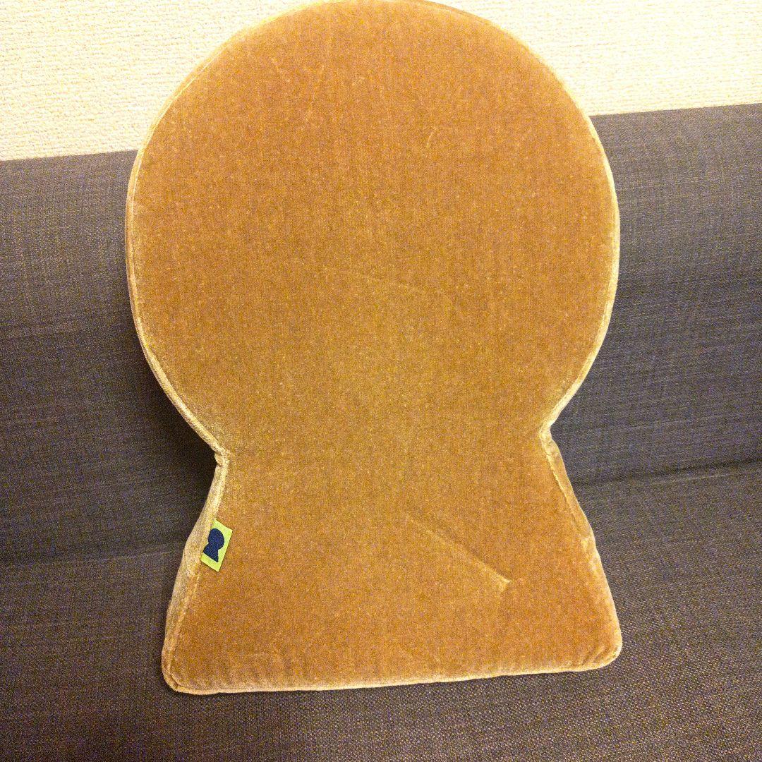 宇宙椅子　古墳クッション　グリーン　　　Mサイズ　前方後円墳　奈良