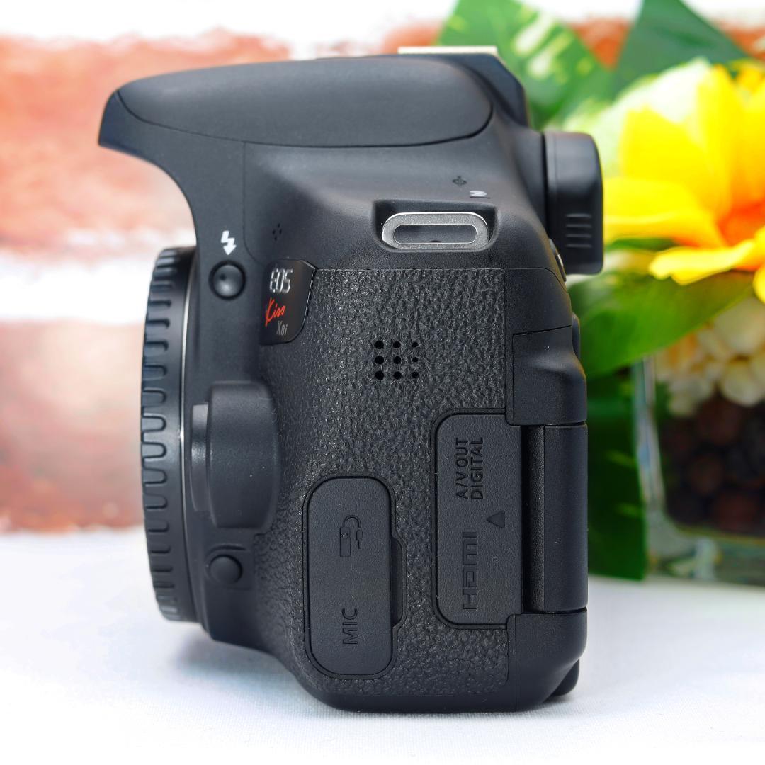 超望遠レンズ付き✨Wi-Fi画像転送✨Canon Kiss X8i✨ダブルレンズ