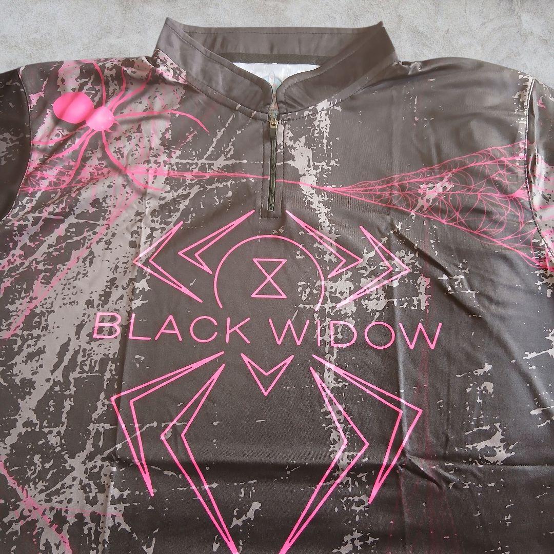 ✨新品✨ボウリングウェア　日本サイズ2XL　ブラックウィドー　ハンマー　ブラック