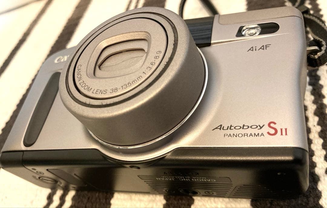 ◆動作確認済み美品CANON Autoboy S Ⅱ キャノン フィルムカメラ