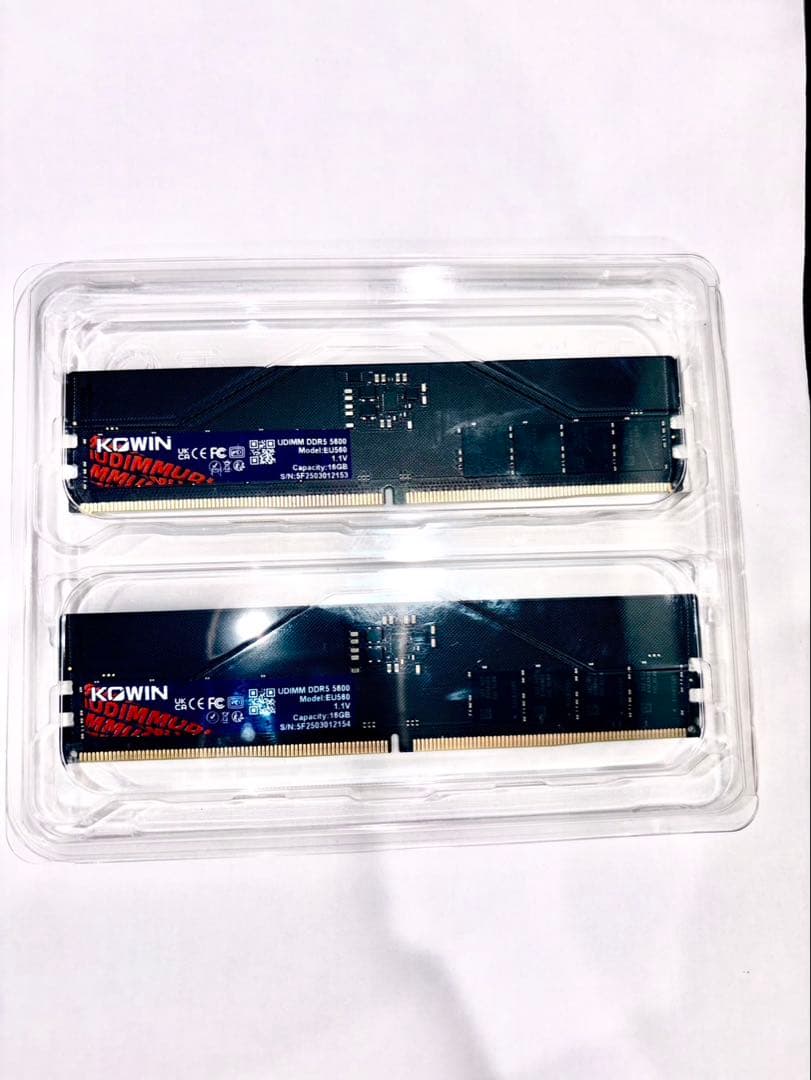 KOWIN DDR5 5600MHz 32GB(16GB×2)