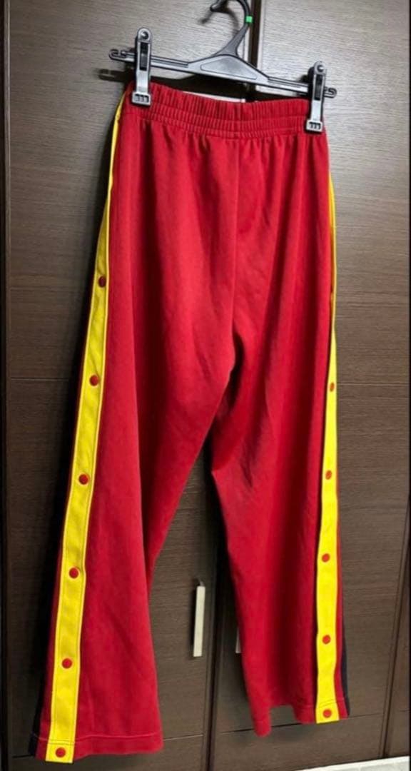 激レア 日本製 00s NIKE 上下セットアップ XL L サイドボタン 刺繍