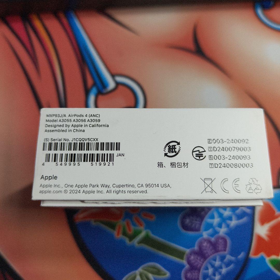 AirPods4 本体 充電ケース付き 保護ケース付き
