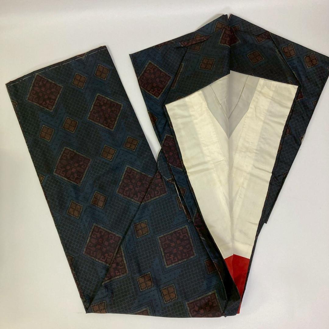 KK925 大島紬 9枚 着物まとめ売り 着用 リメイク 大量セット