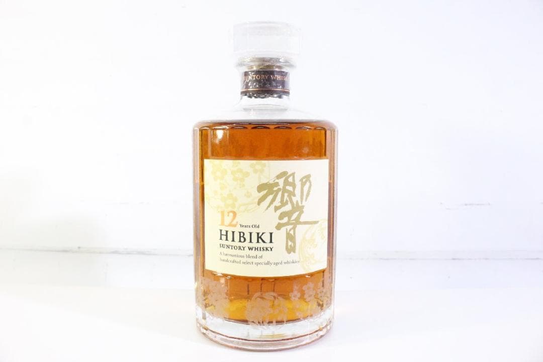 【未開栓】響 HIBIKI 12年 意匠ボトル 花鳥風月 700ml 43% ①