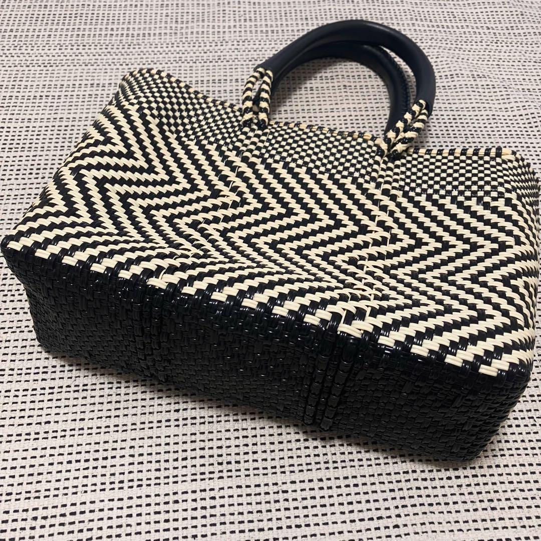 WOVEN ウーヴン　メキシコ製 バスケットバッグ メルカドバッグ かごバッグ