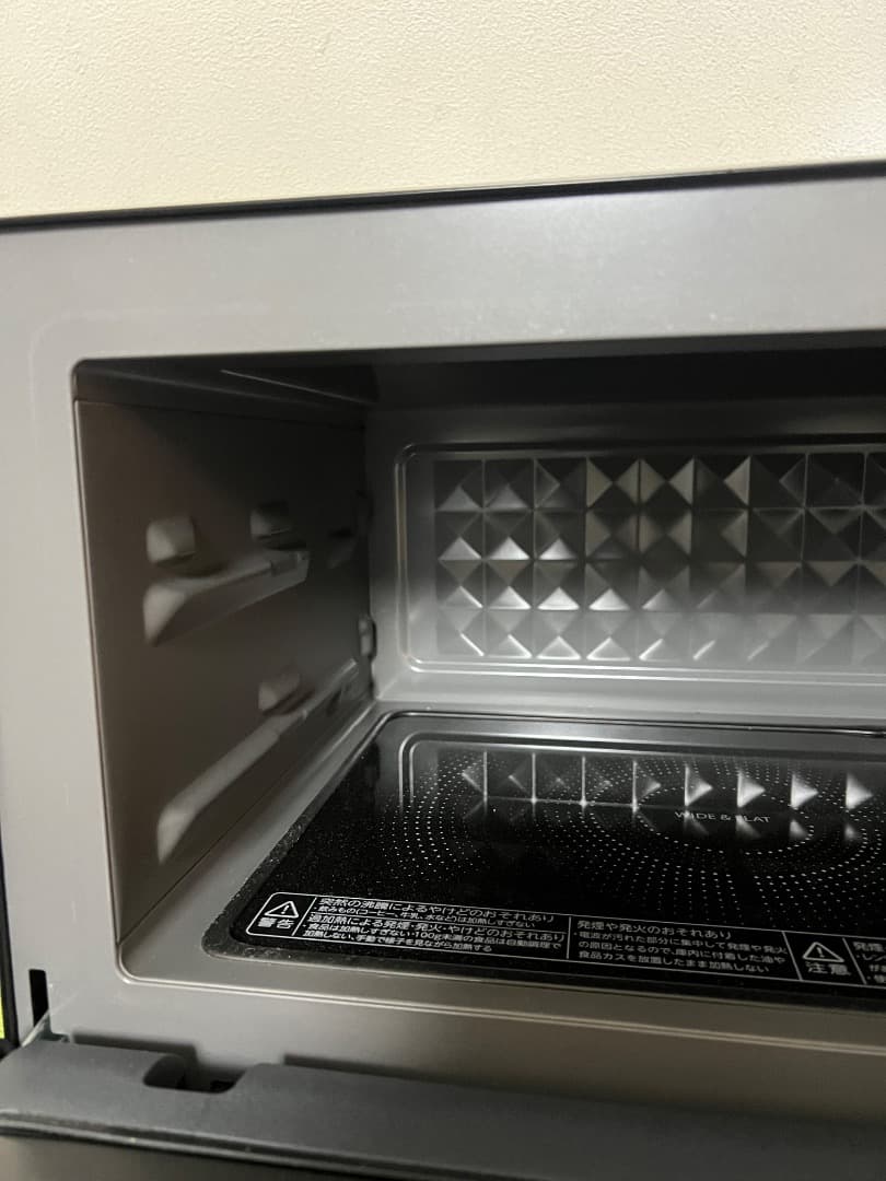 未使用近い TOSHIBA 2022年製 電子レンジ ER-XS23(K)