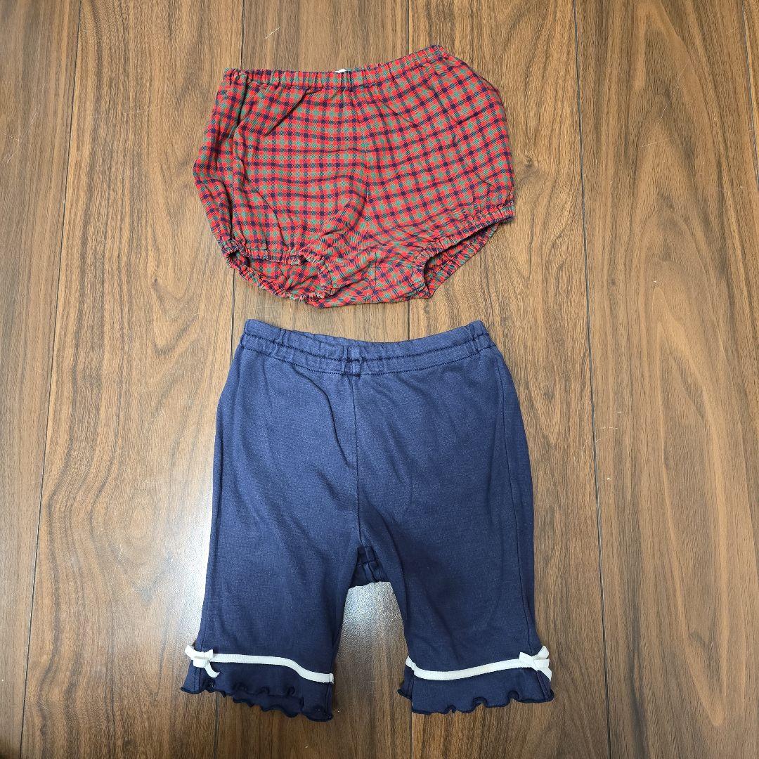 ファミリア　Tシャツ　パンツ　ワンピース　90　半袖　女の子　セット　まとめ売り